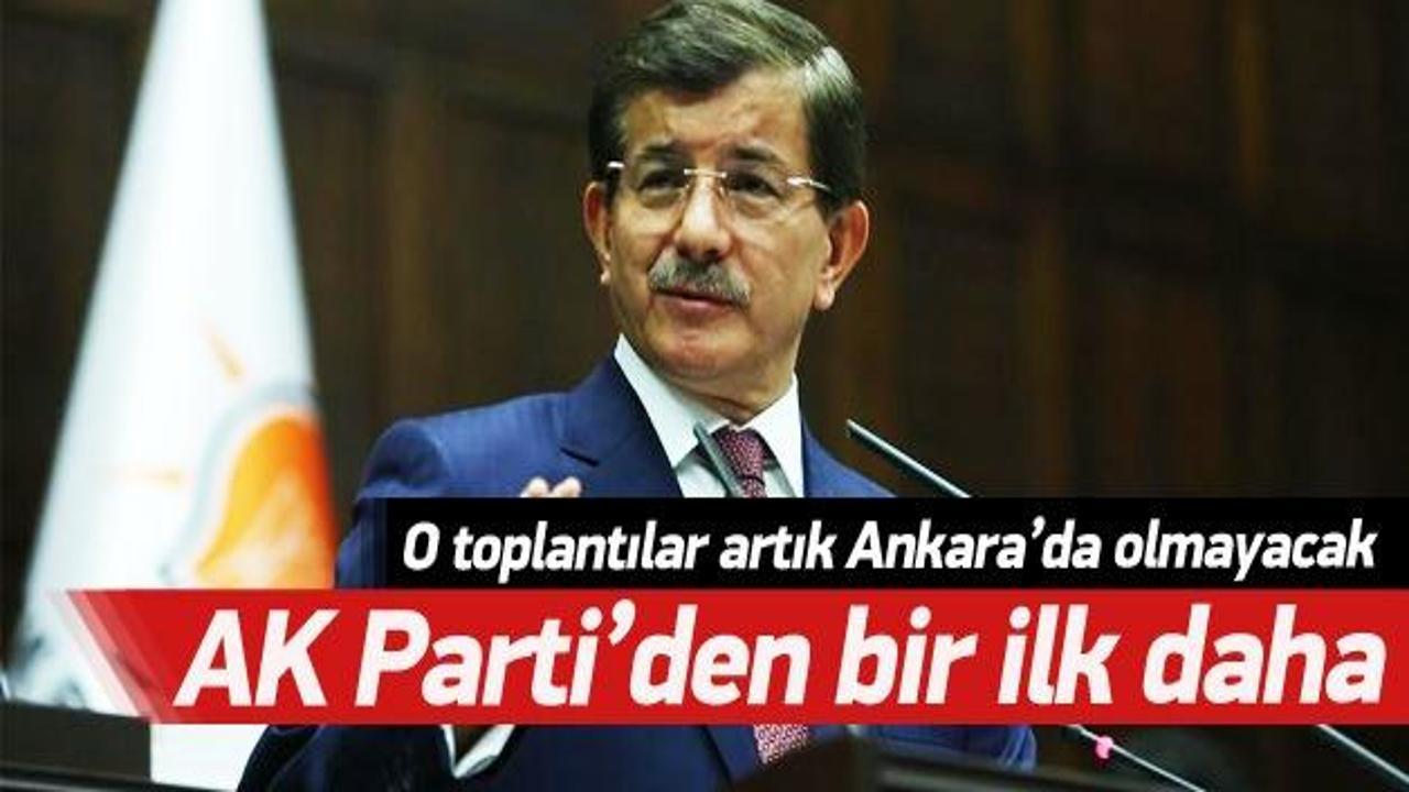 AK Parti toplantıları Türkiye'ye yayılıyor