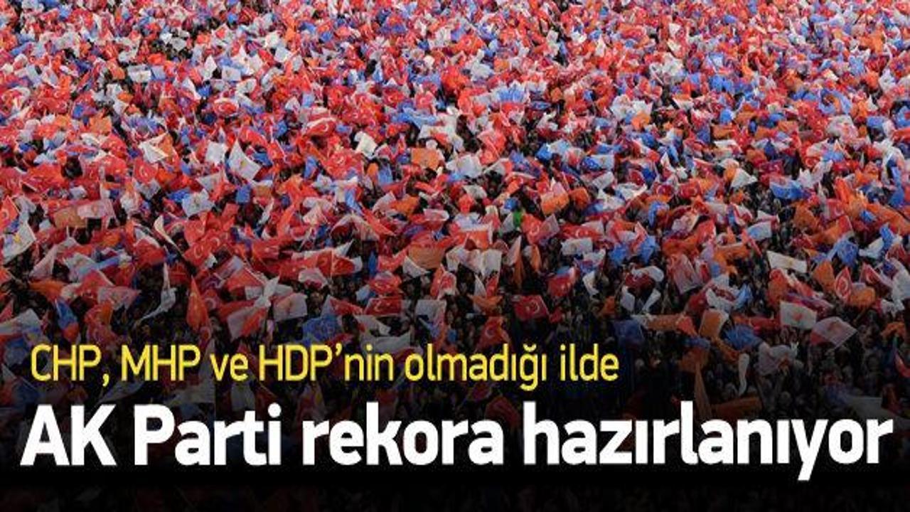 AK Parti Türkiye rekoru kırmaya hazırlanıyor