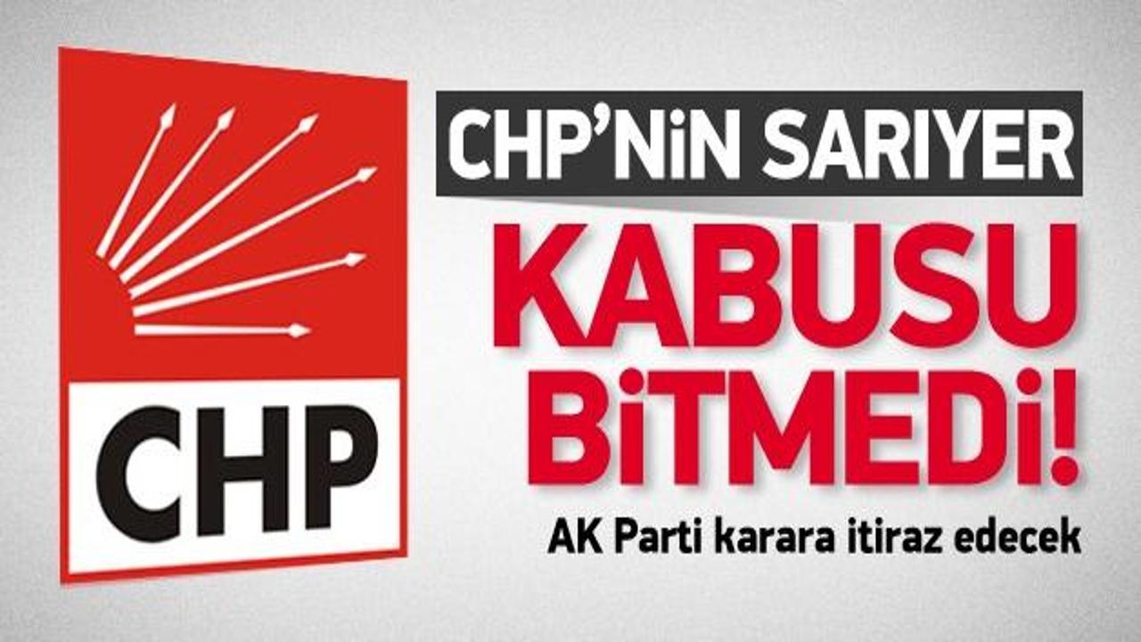 AK Parti YSK'nın Sarıyer kararına itiraz edecek