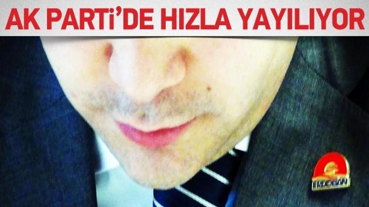 AK Parti'de Erdoğan rozeti hızla yayılıyor