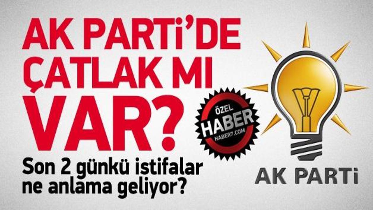 AK Parti'deki son istifalar ne anlama geliyor?
