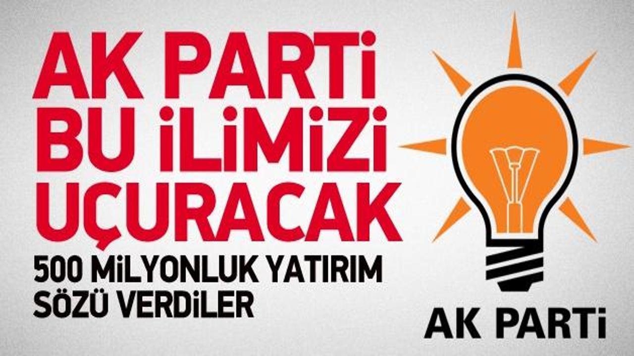 AK Parti'den Ağrı'yı uçuracak yatırım sözü