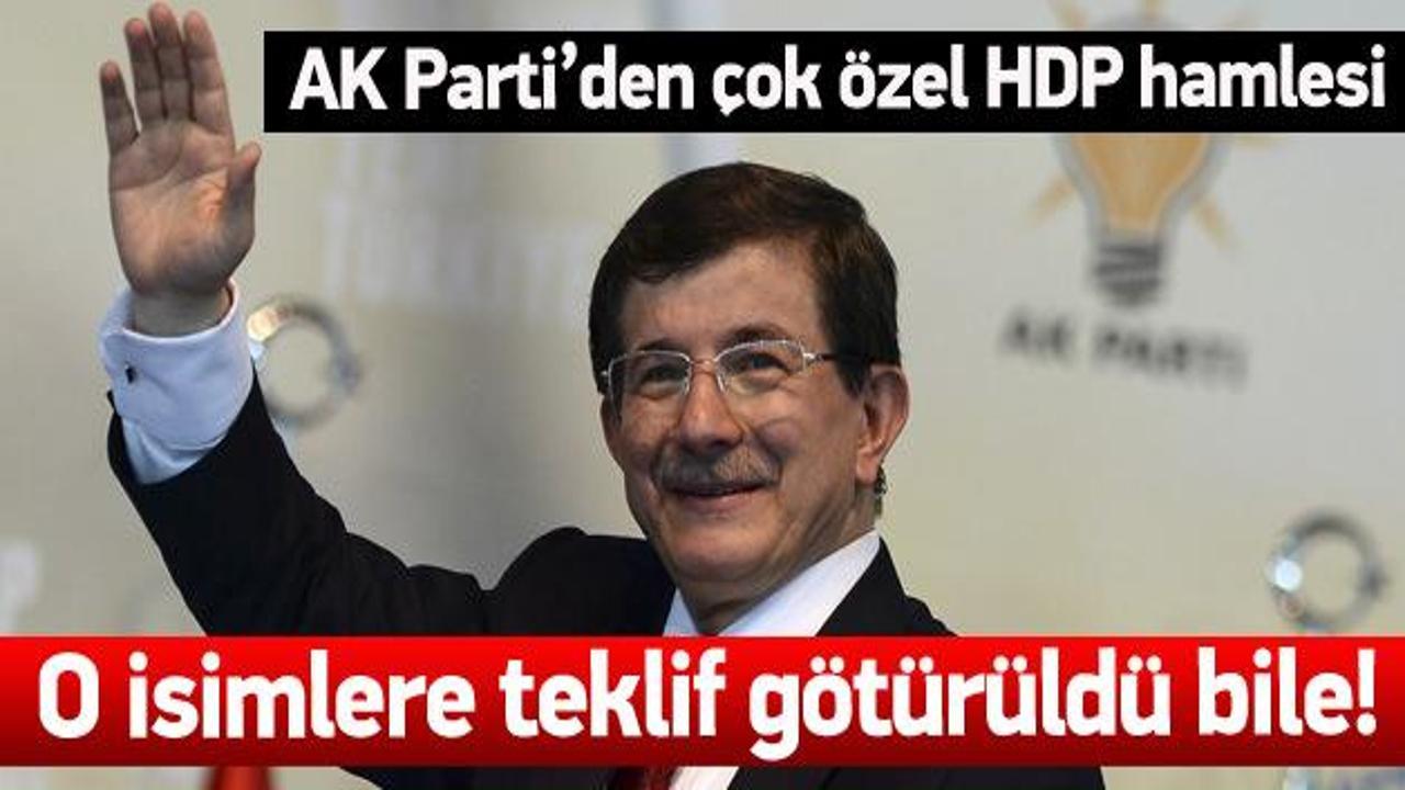 AK Parti'den çok özel HDP hamlesi