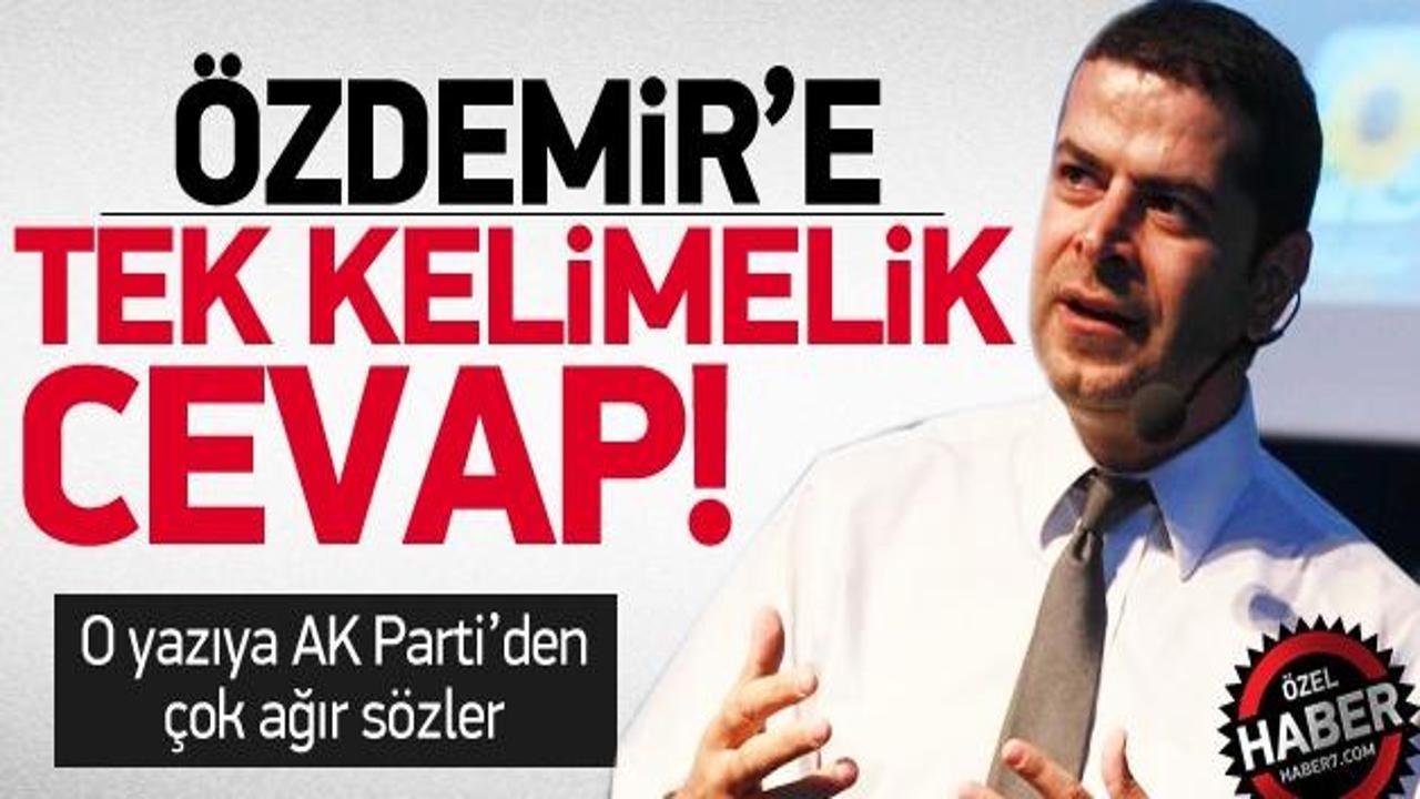 AK Parti'den Cüneyt Özdemir'e büyük tepki!