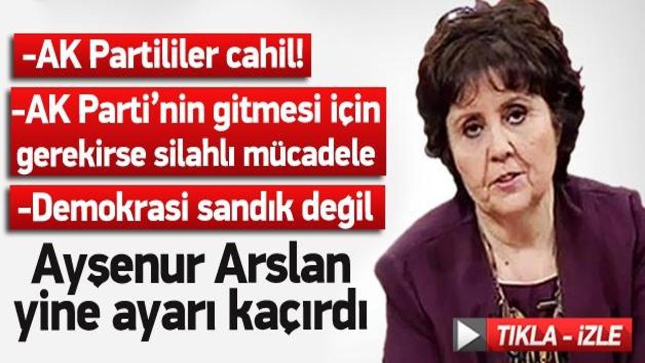 AK Parti'den kurtulmanın yolu: Silahlı m&uuml;cadele
