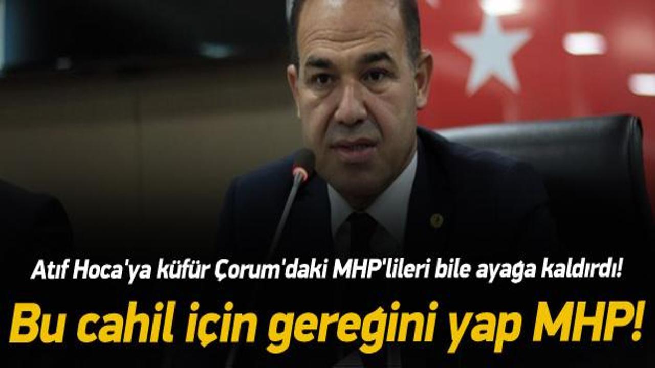 Ak Parti'den MHP'li Hüseyin Sözlü'ye sert tepki