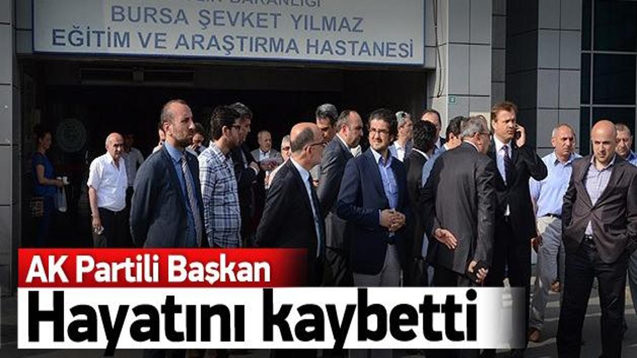 AK Partili Başkan hayatını kaybetti