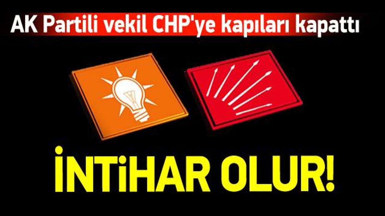AK Partili Külünk: CHP ile koalisyon intihar olur