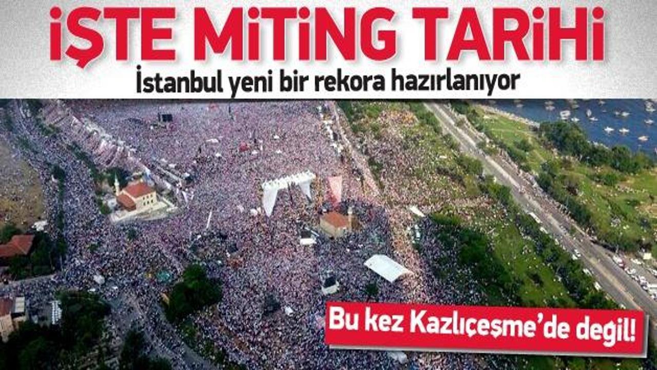 AK Parti'nin İstanbul miting tarihi ve yeri belli oldu