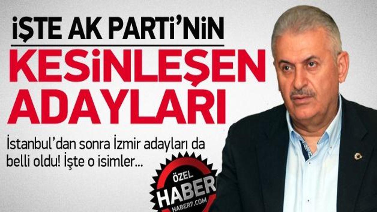 AK Parti'nin İzmir ilçe adayları da açıklandı