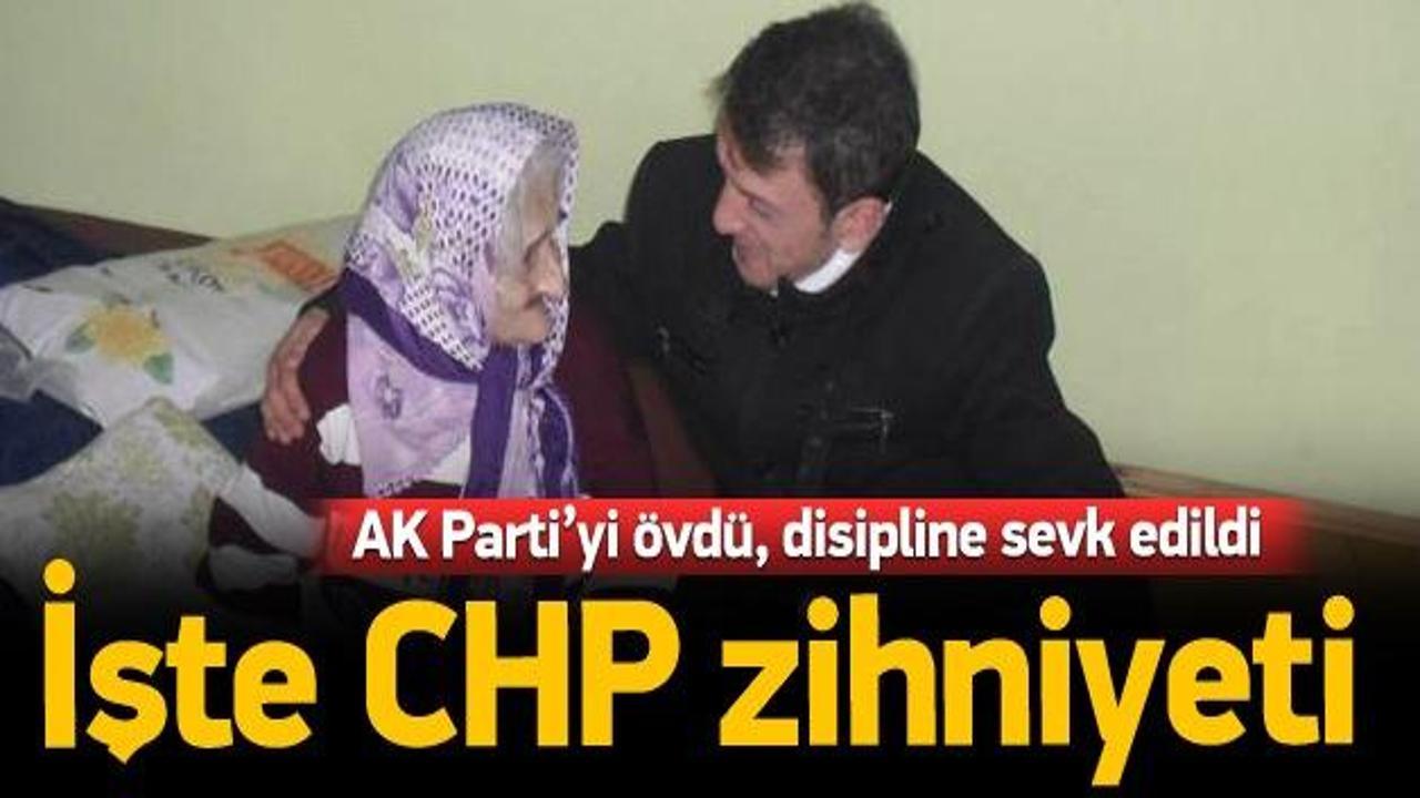 Ak Parti’yi öven CHP’li disipline sevk edildi