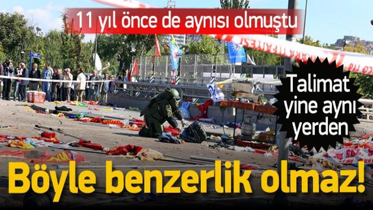 Ankara saldırısının aynısı 11 yıl önce de yapıldı!