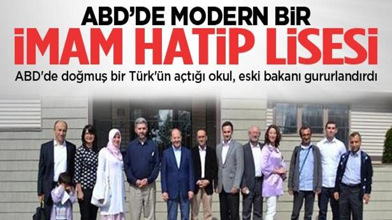 Akdağ'dan ABD'de Türk okuluna ziyaret