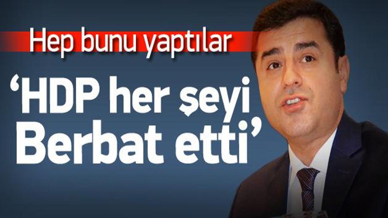 Akdoğan: HDP her şeyi berbat etti
