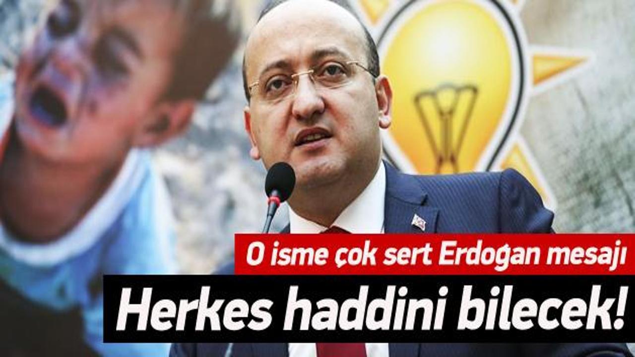 Akdoğan'dan HDP'ye Erdoğan tepkisi