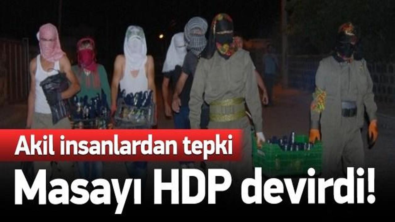 Akil insanlardan tepki: Masayı HDP devirdi