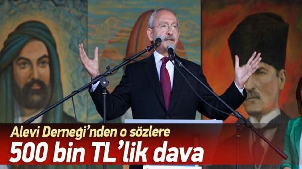 Alevi derneğinden Kılıçdaroğlu'na dava