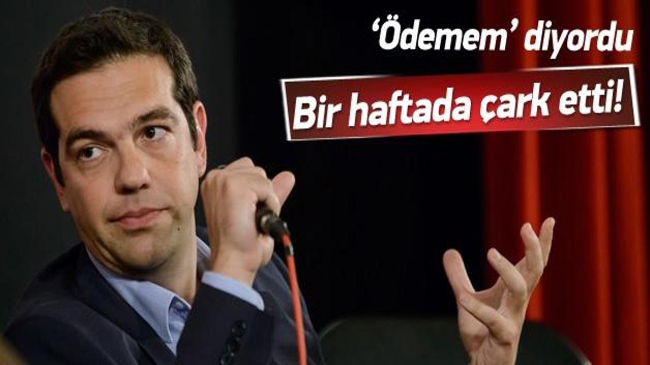Alexis Tsipras: AMB ve IMF'ye borcumuzu ödeyeceğiz