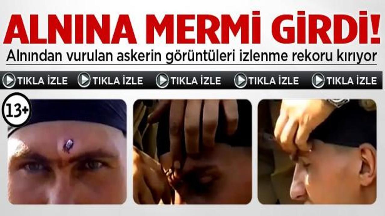 Alnından vurulan asker izlenme rekoru kırıyor