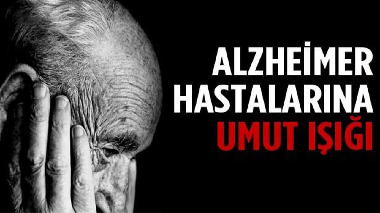 Alzheimer hastalarına umut uşığı