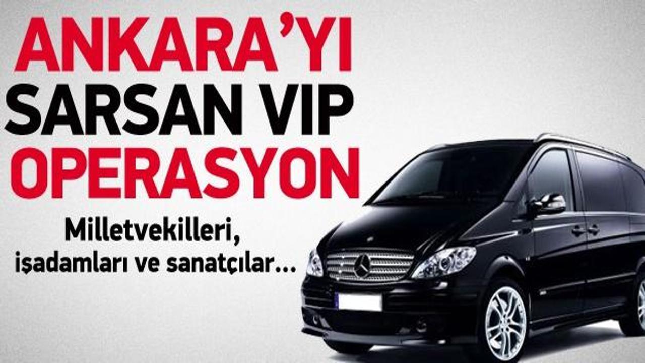 Ankara'da VIP otomobil operasyonu