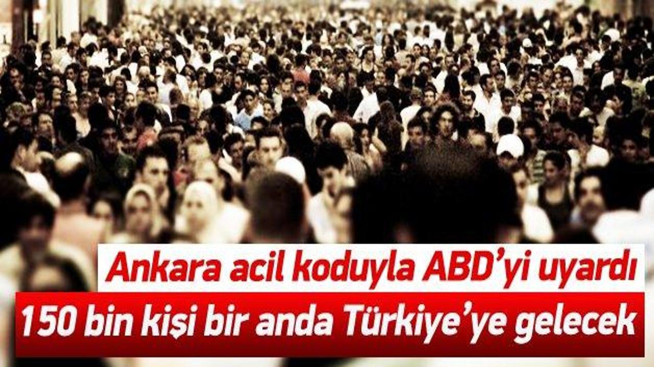 Ankara'dan 300 bin kişilik göç senaryosu!