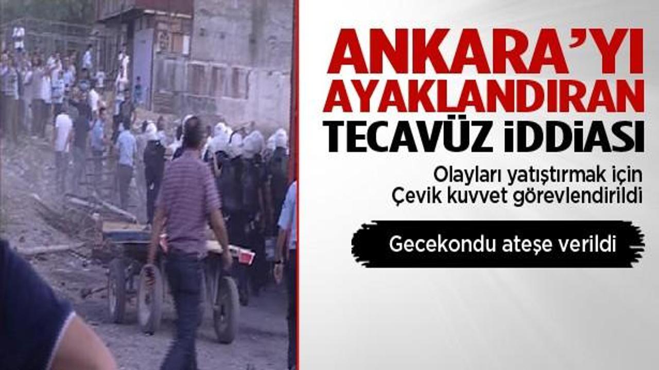 Ankara'yı karıştıran tecavüz iddiası!
