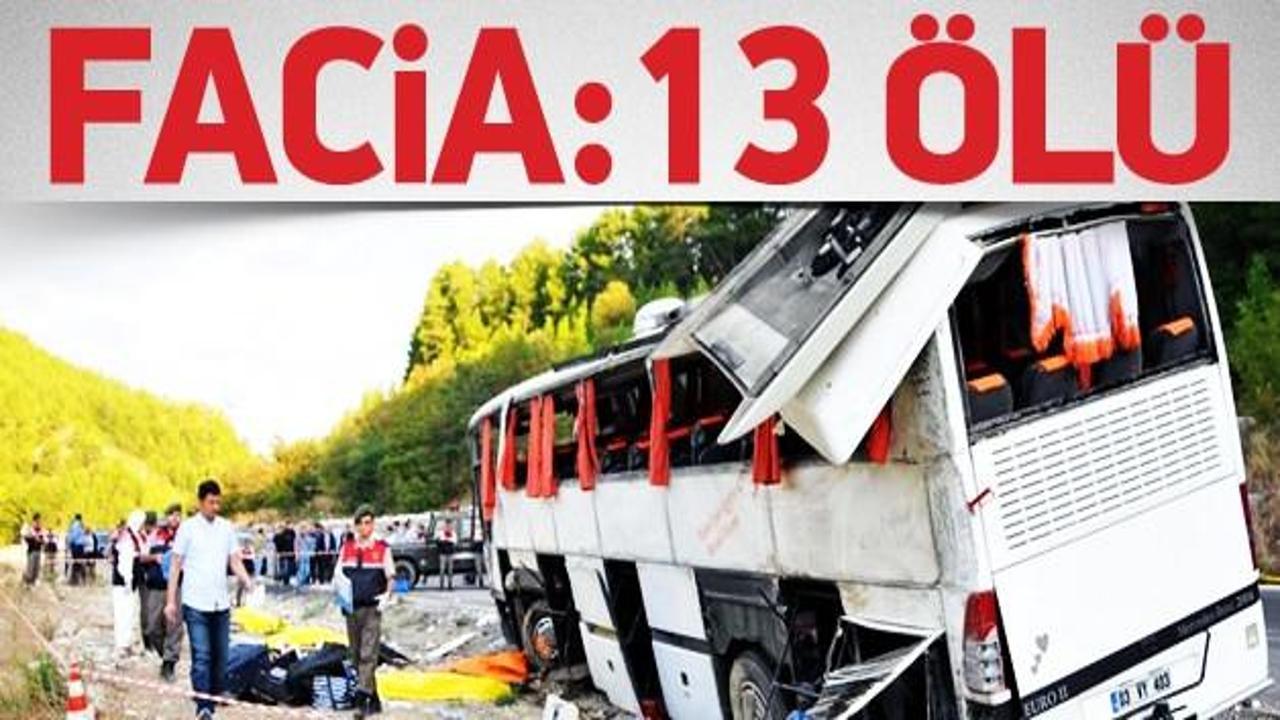 Antalya’da katliam gibi kaza: 13 ölü