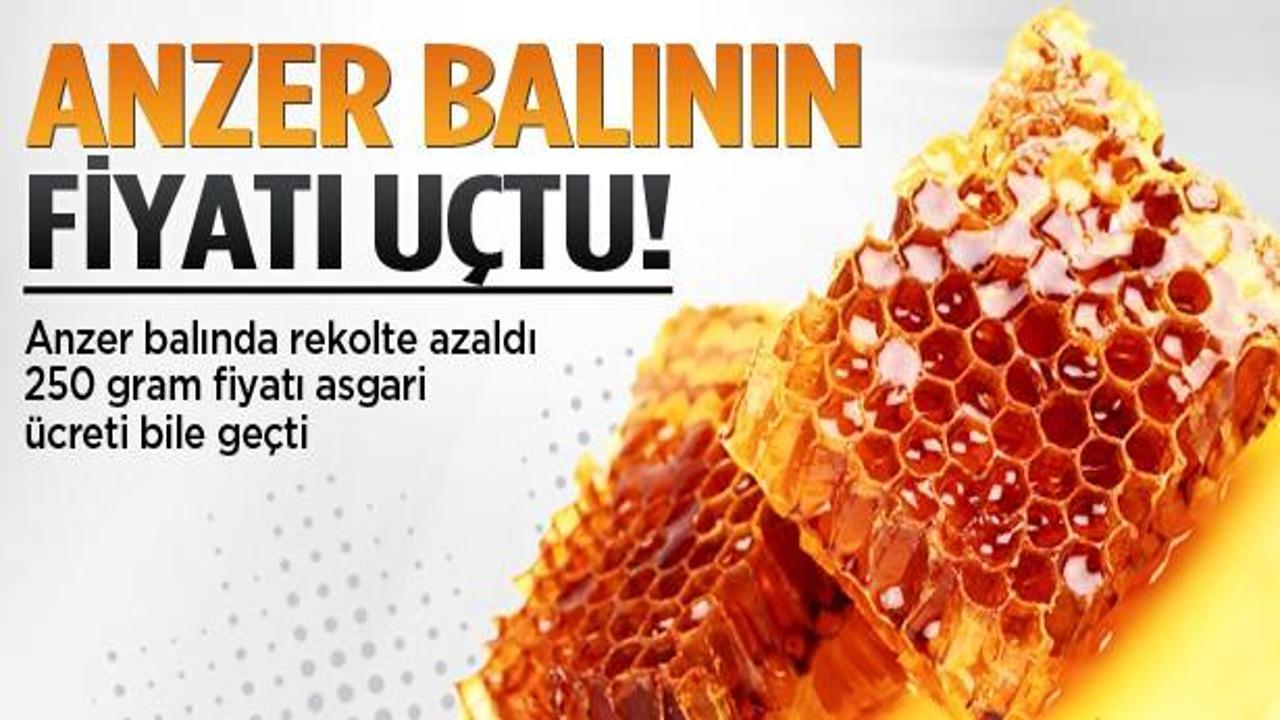 Anzer Balı'nın 250 gramı asgari ücreti geçti!