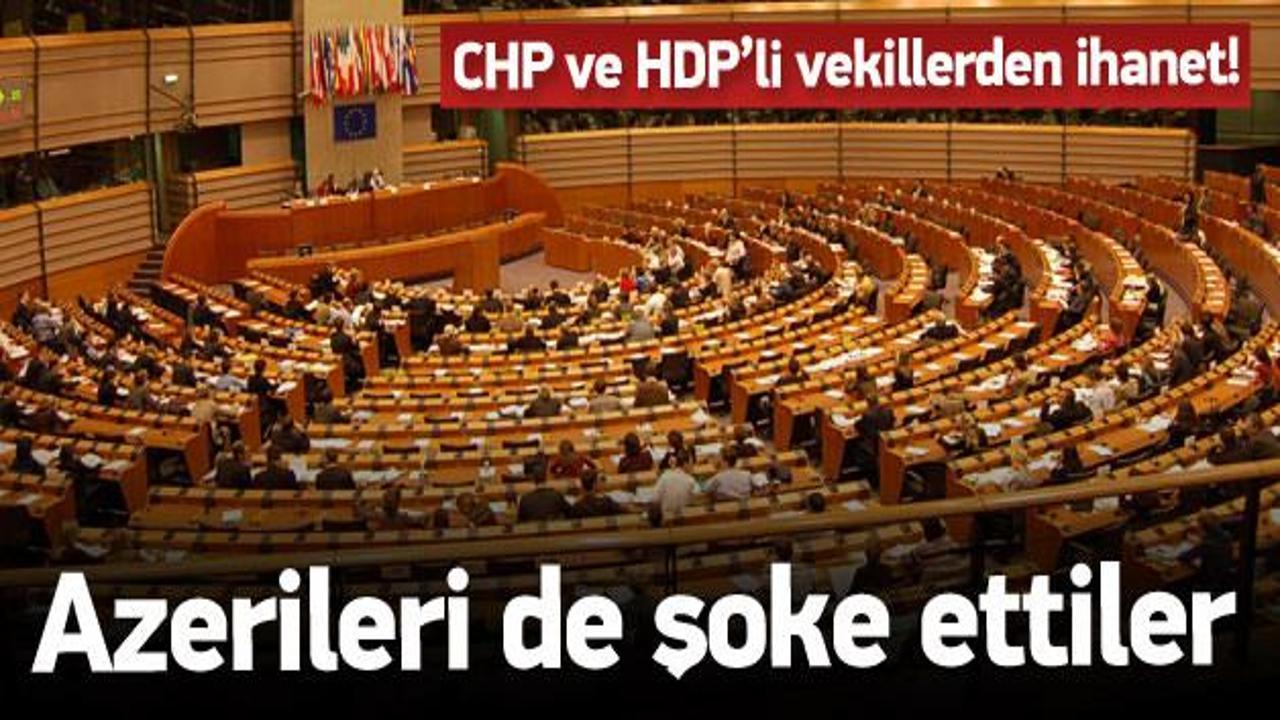 AP'de CHP ve HDP'li vekillerden soykırım ihaneti!