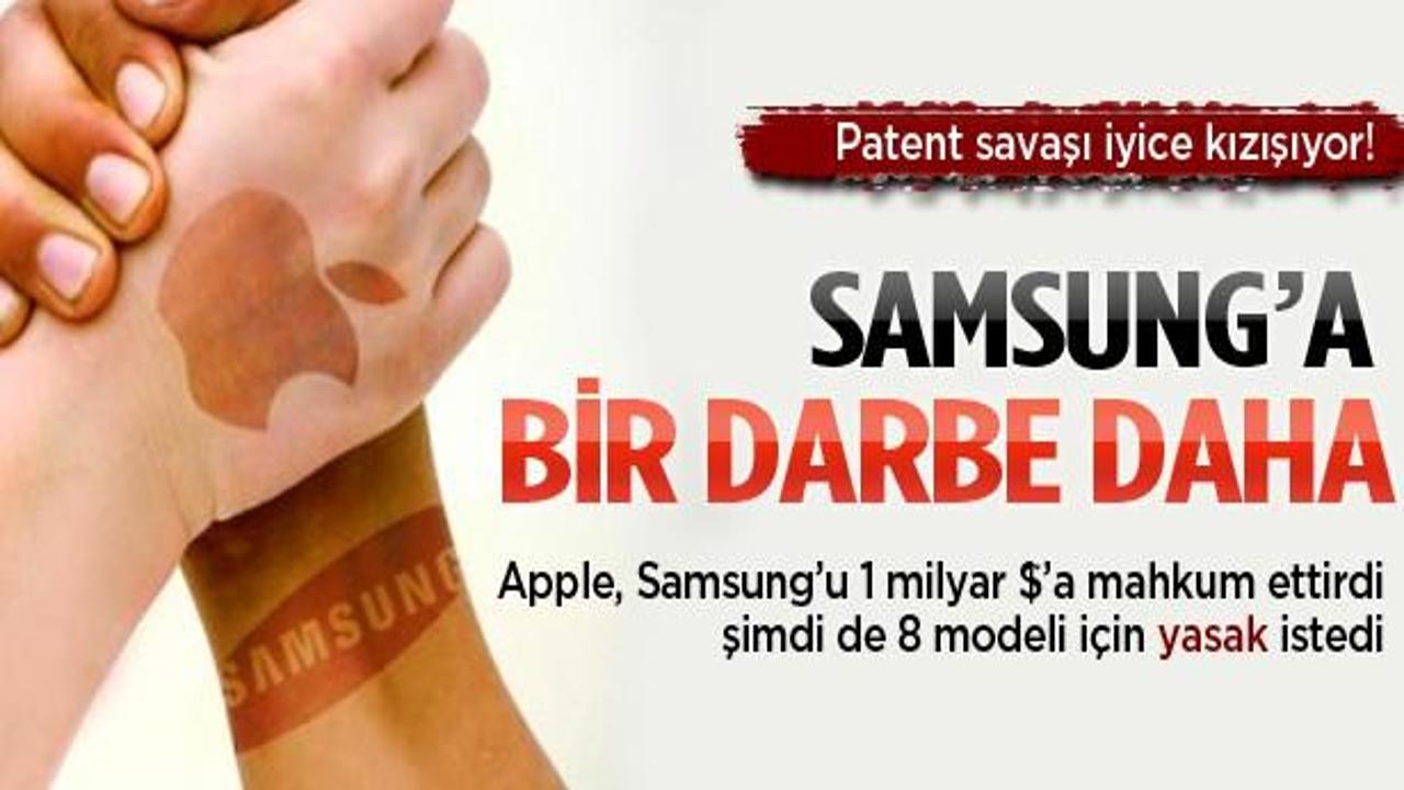 Apple'dan Samsung'a bir darbe daha
