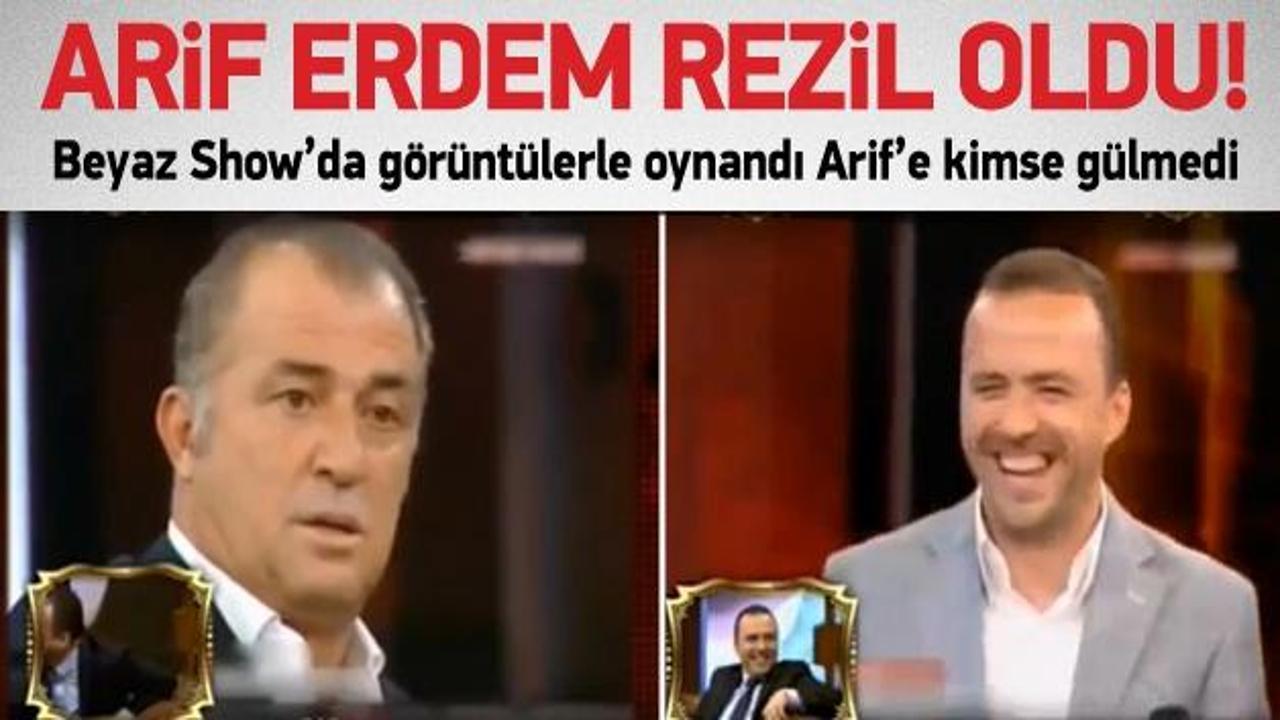 Arif Erdem'im Beyaz'ın oynuna geldiği o an!