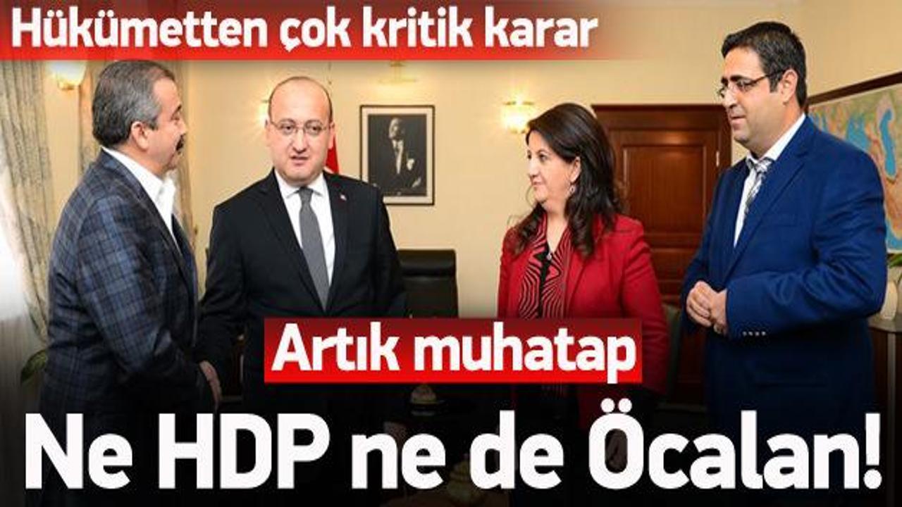 Artık muhatap ne Öcalan ne de HDP