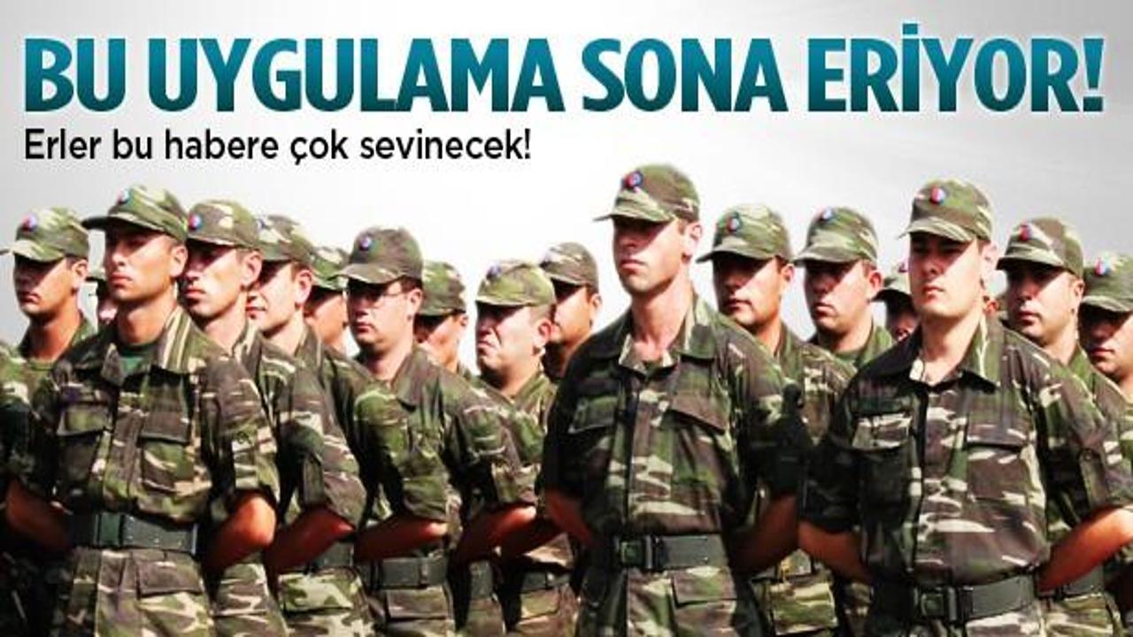 Askerlikte patates soyma dönemi bitiyor
