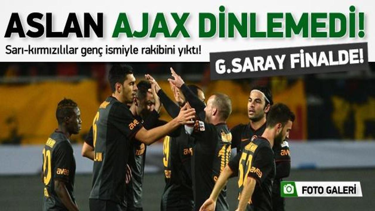 Aslan Ajax dinlemedi: 2-1