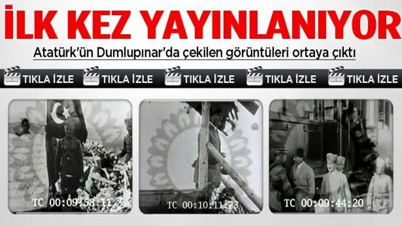 Atat&uuml;rk'&uuml;n yeni g&ouml;r&uuml;nt&uuml;leri ortaya &ccedil;ıktı