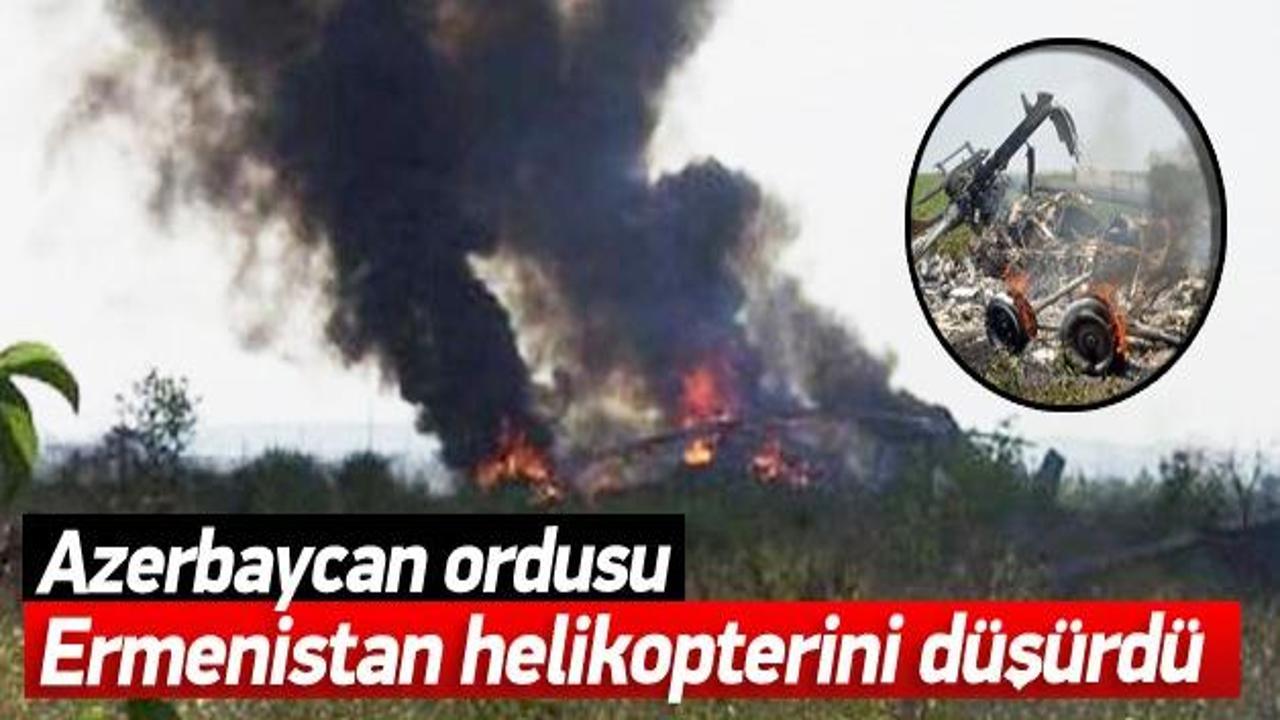 Azerbaycan Ermenistan helikopterini düşürdü!