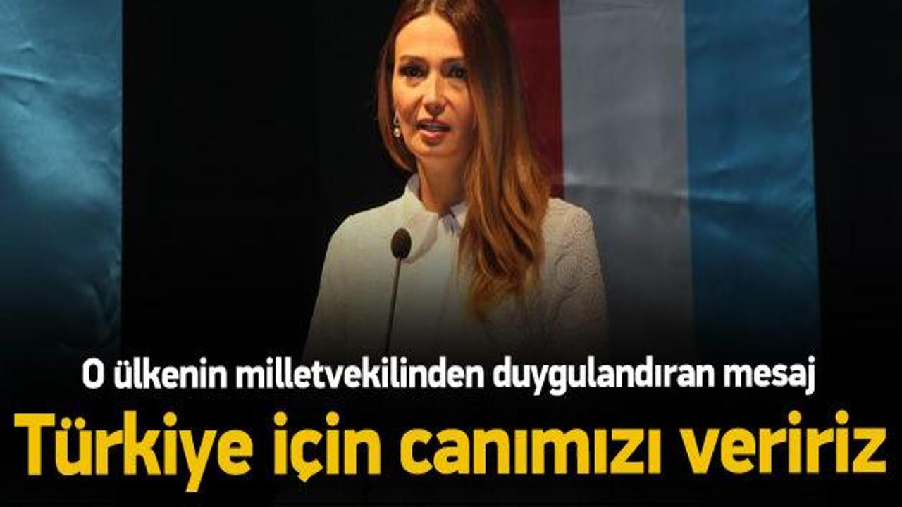 Azeri vekil: Türkiye için canımızı veririz
