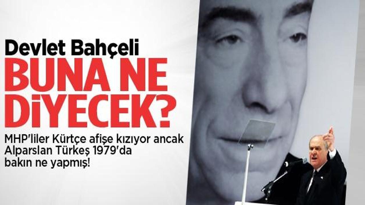 Bahçeli eleştirdi ama 79'da Türkeş de yapmış