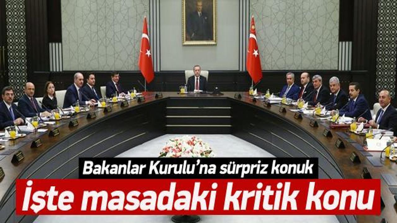 Bakanlar Kurulu toplantısı başladı - Haber 7 SİYASET