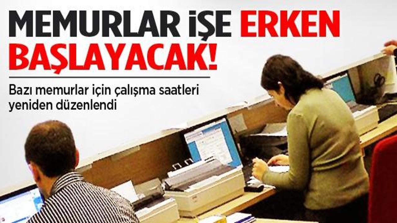 Bakanlıklarda mesai saatleri değiştirildi!