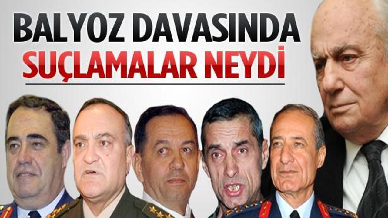 Balyoz davasında suçlamalar neydi?