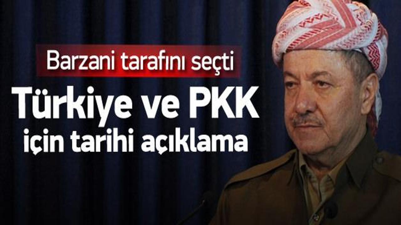 Barzani: Türkiye iyi niyetli, PKK gurura kapıldı