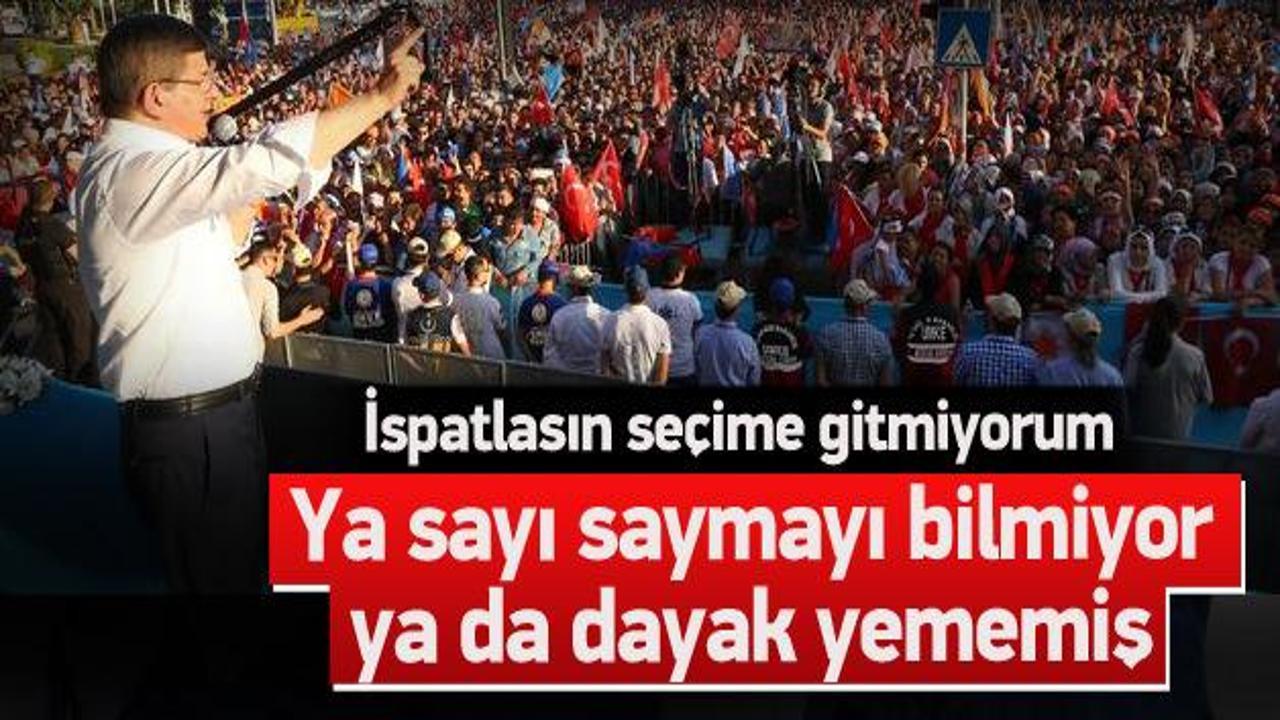 Başbakan Davutoğlu Afyon’da konuştu