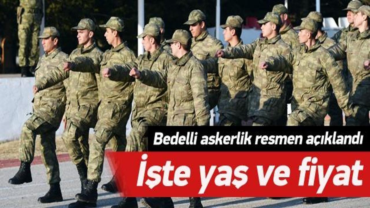 Davutoğlu: Bedellide yaş 28 bedel 18 bin TL olacak