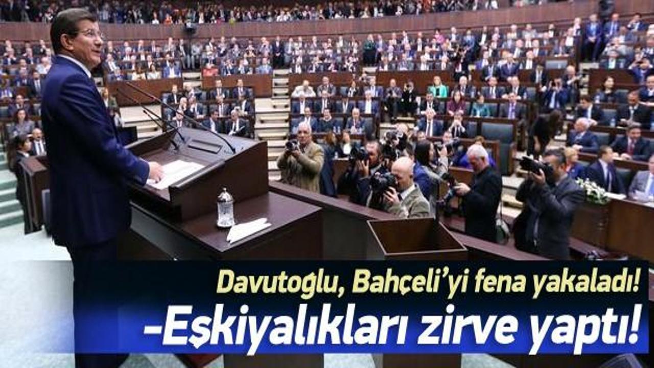 Davutoğlu: Ey Bah&ccedil;eli 17 Ağustos'ta neredeydin?