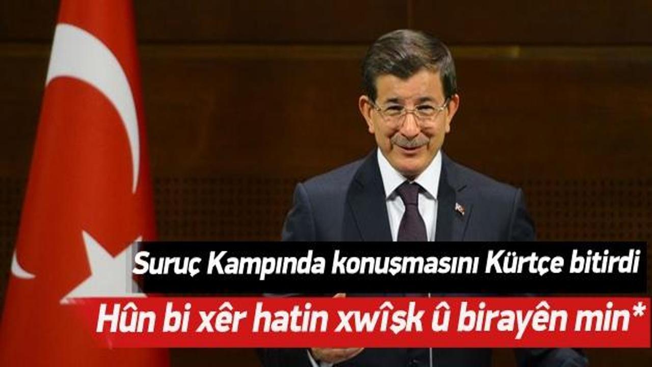 Başbakan Davutoğlu: Kobani ve Suruç kardeştir