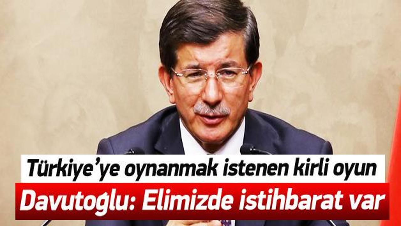 Başbakan Davutoğlu: Sabote ediyorlar