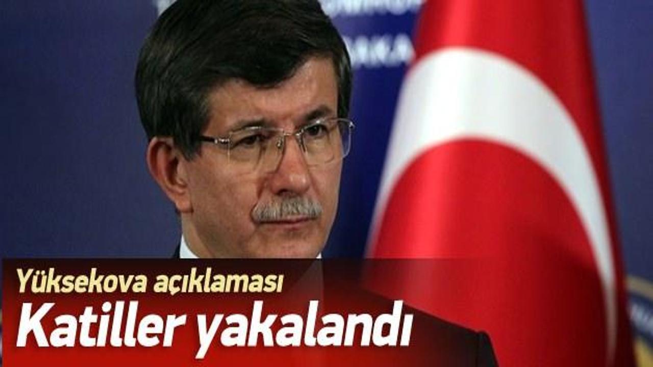 Başbakan Davutoğlu'ndan Yüksekova açıklaması