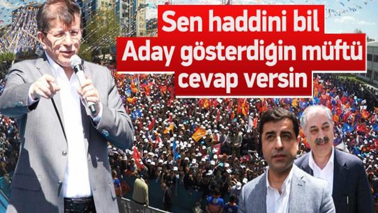 Başbakan Davutoğlu'nun Niğde mitingi